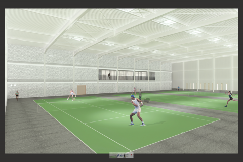 Tennishall SGW